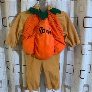 Disney Store Pooh Halloween Pumpkin Costume